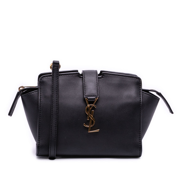 Saint Laurent Handbags - Pre-Loved Saint Laurent Toy Leather Monogram Cabas